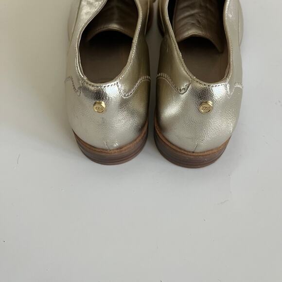 Cole Haan 'Go To Arden' Women's 7.5 Soft Gold Lace Up Oxford Metallic Lace Up - Picture 8 of 10